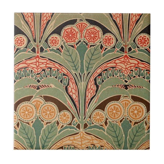 Carreau Motif #3 de Nouveau d'art chez Emporio Moffa (Devant)