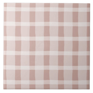 Carreau Motif à couche rose et blanche