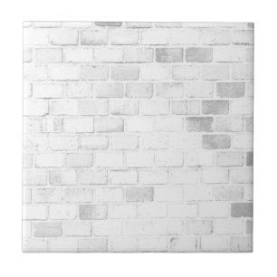 Carreau Motif à la mode de mur de briques blanc