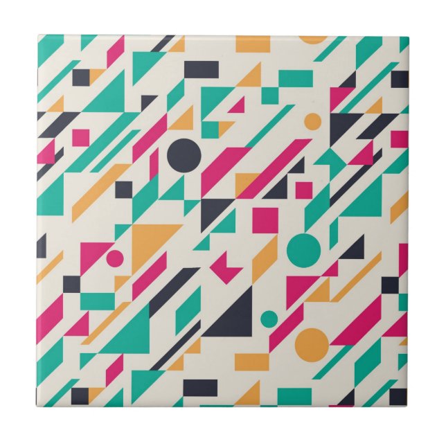 Carreau motif Abstrait 3 (Devant)