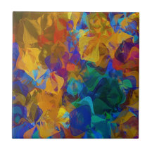 Motif Abstrait profond