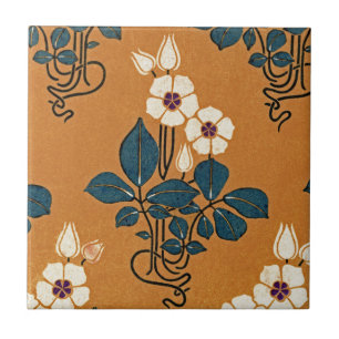 Carreau motif Art Nouveau #7