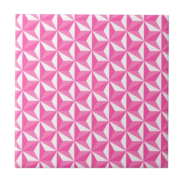 Carreau Motif Asanoha modèle Sakura (Devant)