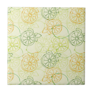 Carreau Motif au citron