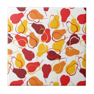 Carreau Motif avec des poires