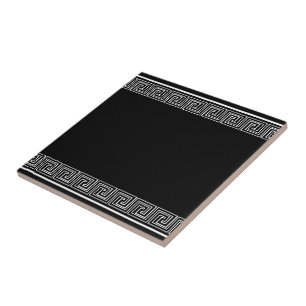 Carreau Motif blanc Grecian Frieze