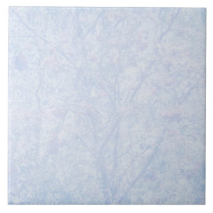 Carreau Motif bleu mou de sorbe de teinte