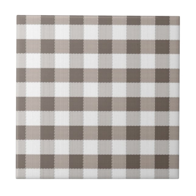 Carreau Motif Brown de nappe (Devant)