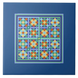 Carreau Motif carré marocain