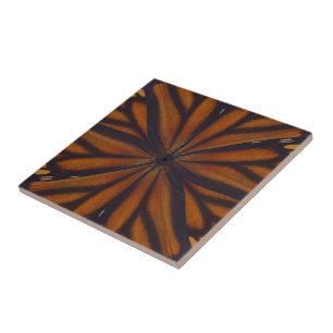 Carreau Motif circulaire de près des ailes de papillon mon