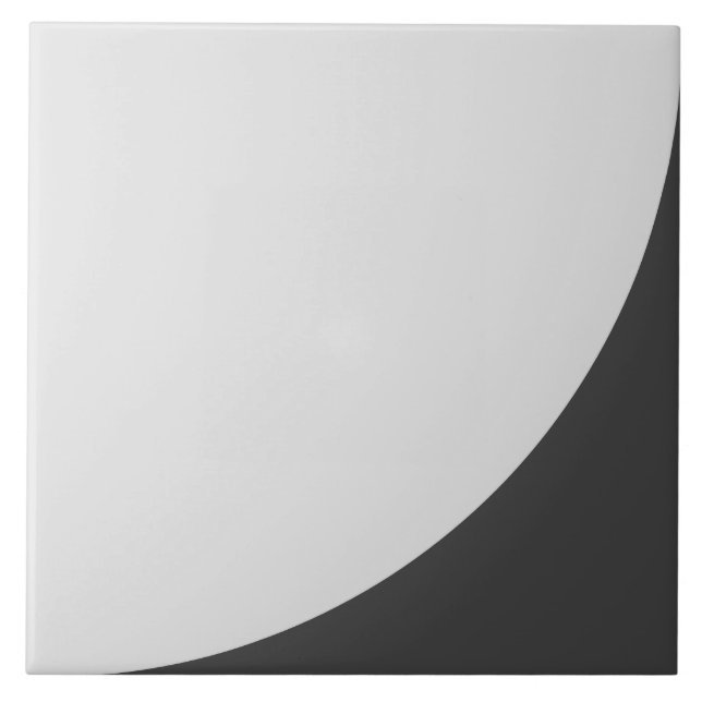 Carreau Motif circulaire du quart (Devant)