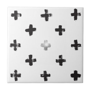 Carreau Motif croisé suisse
