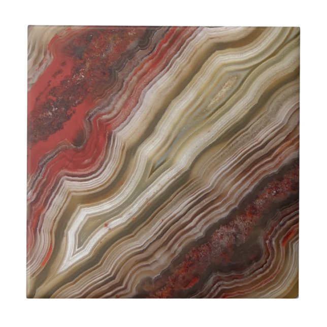 Carreau Motif d'agate (Devant)