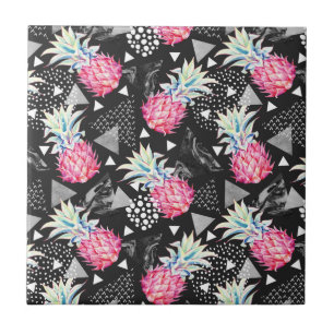 Carreau Motif d'ananas triangulaire texturé