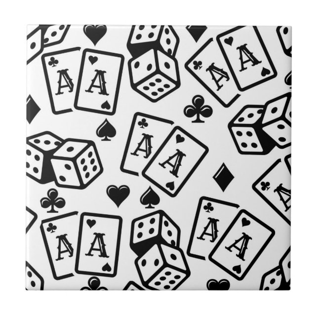 Carreau Motif de casino (Devant)