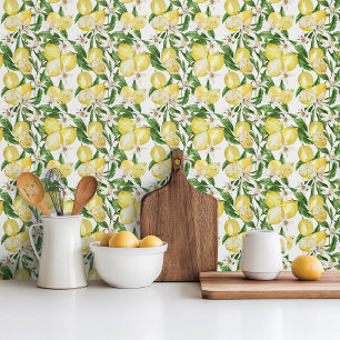 Carreau Motif de citrons et citrons d'été