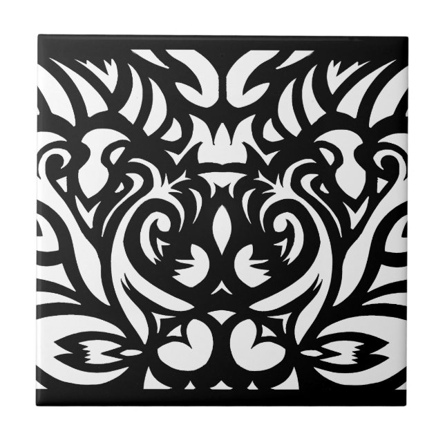 Carreau motif de concepteur d'art déco d'Ombre-cut par (Devant)