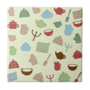 Carreau Motif de cuisine