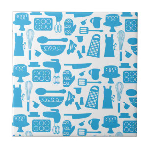 Carreau Motif de cuisine Kitschy