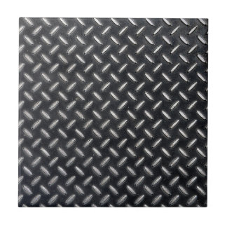 Carreau motif de diamant-plat