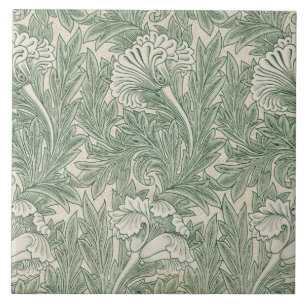 Carreau Motif de fleurs, William Morris