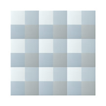 Motif de forme Carré simple 4 tons bleus