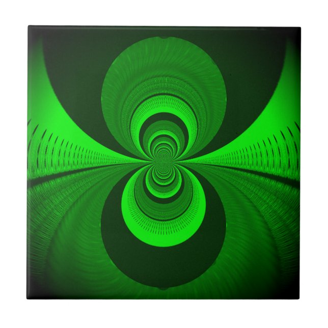 Carreau Motif de kaléidoscope Super Abstrait (Devant)