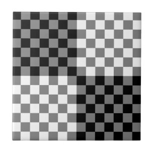 Carreau Motif de la vignette noire