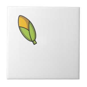 Carreau Motif de maïs aux légumes mignons