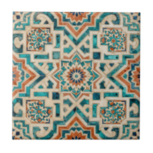 Carreau Motif de mosaïque marocaine