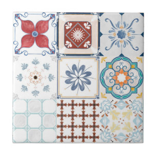 Carreau Motif de mosaïque marocaine