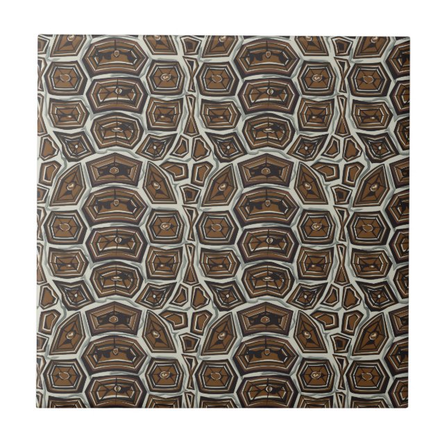 Carreau Motif de peau de tortue (Devant)