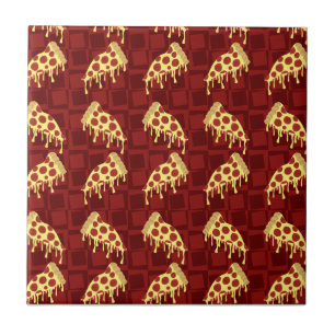 Carreau Motif de pizza