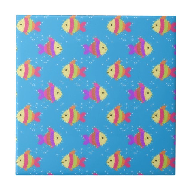 Carreau Motif de poissons (Devant)