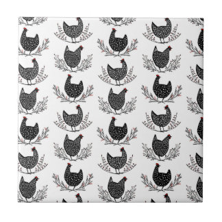 Carreau Motif de poulet sans soudure