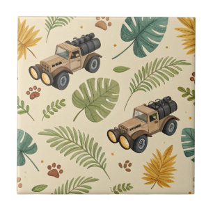 Carreau Motif de road trip vintage (4)
