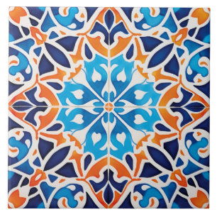 Carreau motif de style cool marocain