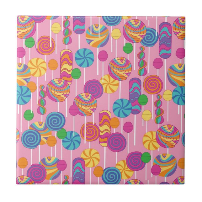 Carreau Motif de sucrerie de lucettes (Devant)