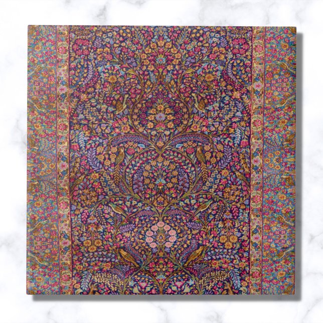 Carreau Motif de tapis persan coloré (Créateur téléchargé)
