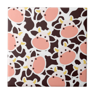 Carreau Motif de vache mûre