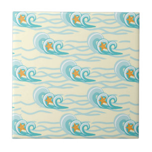 Carreau Motif de vagues mou