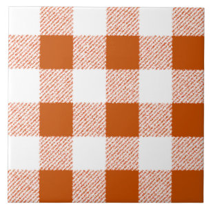 Carreau Motif de vérification En vichy Brown