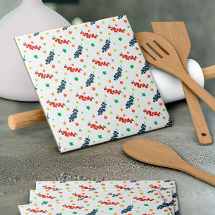 Carreau Motif Des Berries, Berry, Blueberry, Fruit