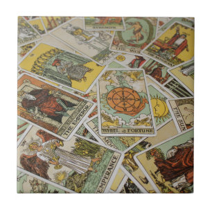 Carreau motif des cartes Tarot