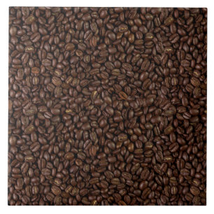 Carreau Motif des haricots de café