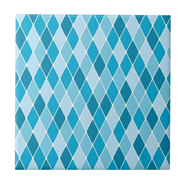 Carreau Motif d'hiver de harlequin (Devant)