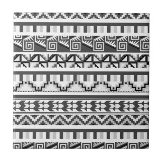 Carreau Motif d'impression géométrique Abstrait Aztec