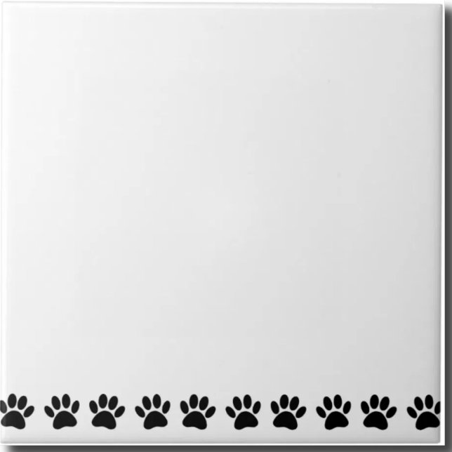 Carreau Motif Dog Paw (Créateur téléchargé)