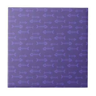 Carreau Motif d'os de poissons