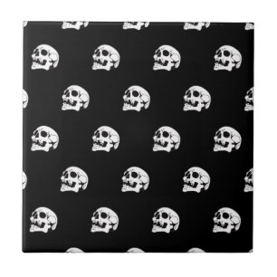 Carreau Motif d'os du crâne II